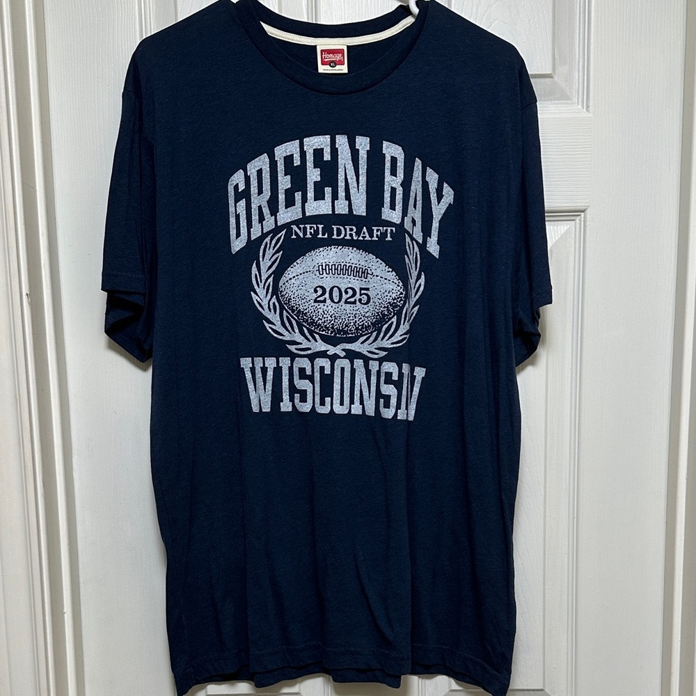 Homage Green Bay Packers 2025 NFL Draft Tee